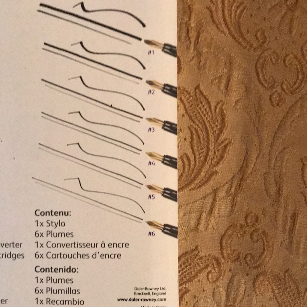 Calligraphy Set NWT - Picture 5 of 8